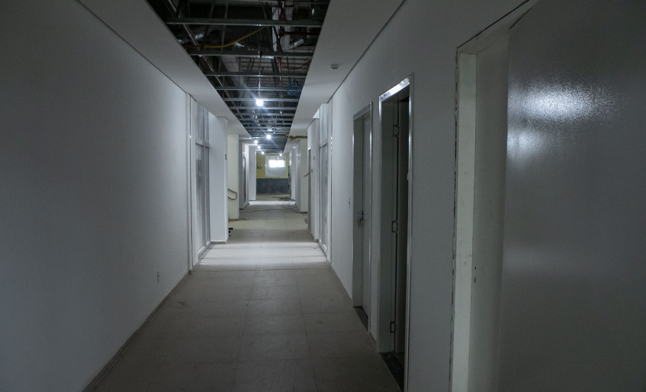 União da Vitória, 23 de maio de 2025 - Construção do Ambulatório Médico de Especialidades (AME).