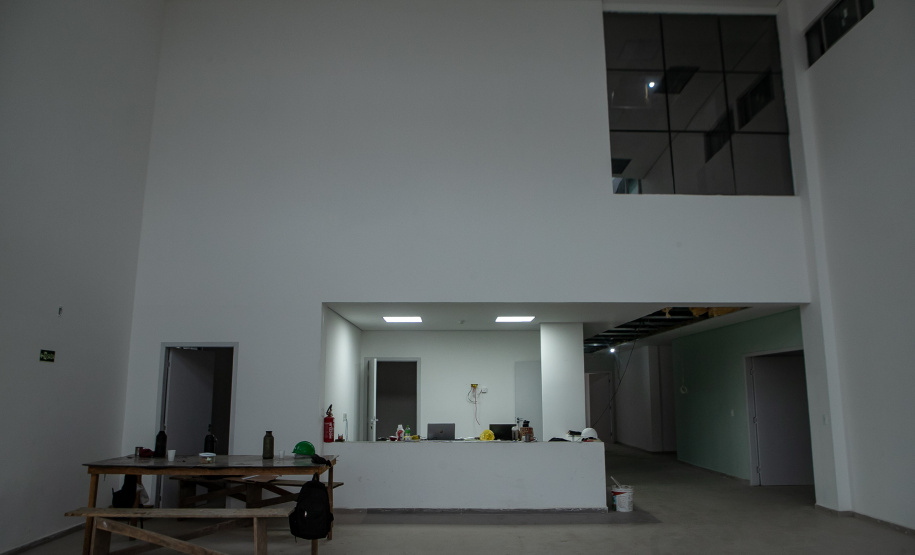 União da Vitória, 23 de maio de 2025 - Construção do Ambulatório Médico de Especialidades (AME).