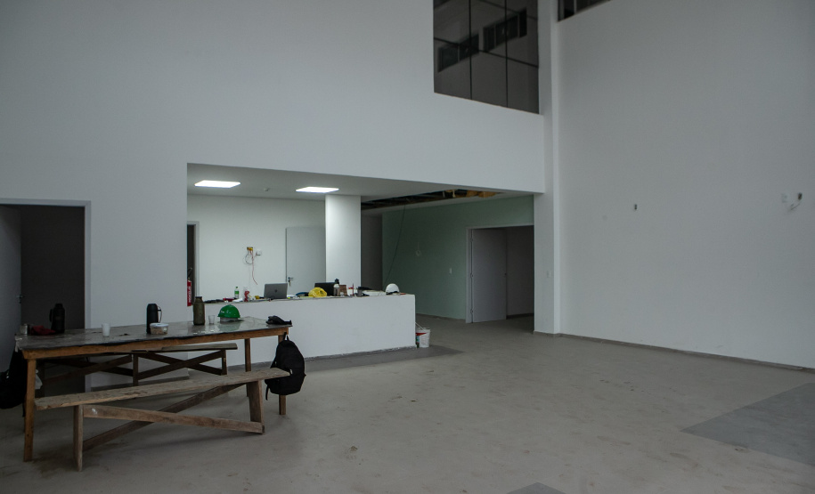 União da Vitória, 23 de maio de 2025 - Construção do Ambulatório Médico de Especialidades (AME).