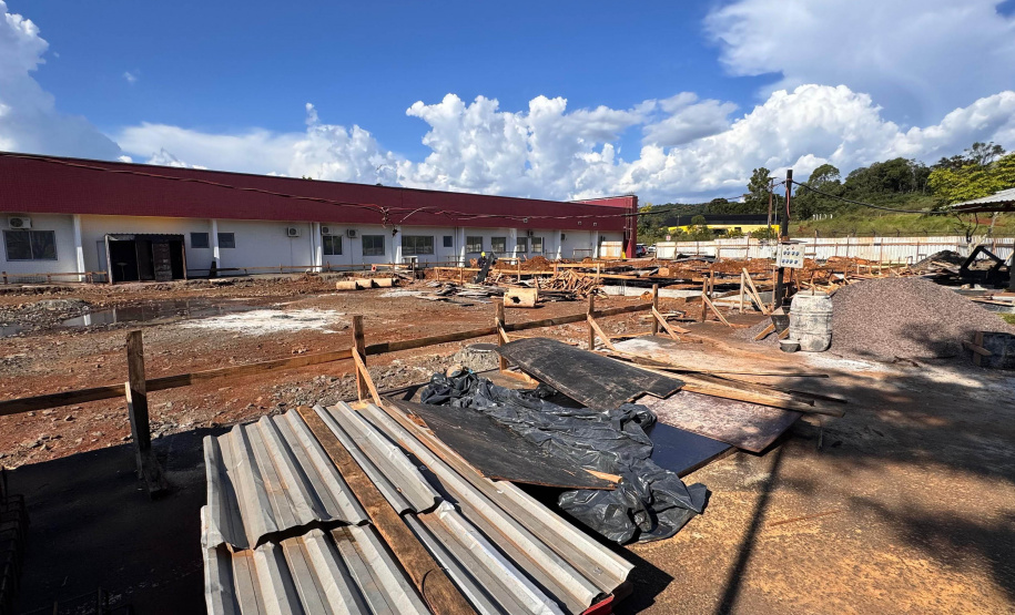 Após três meses da autorização, Hospital Regional do Sudoeste avança nas obras do novo bloco de hemodinâmica e UTI