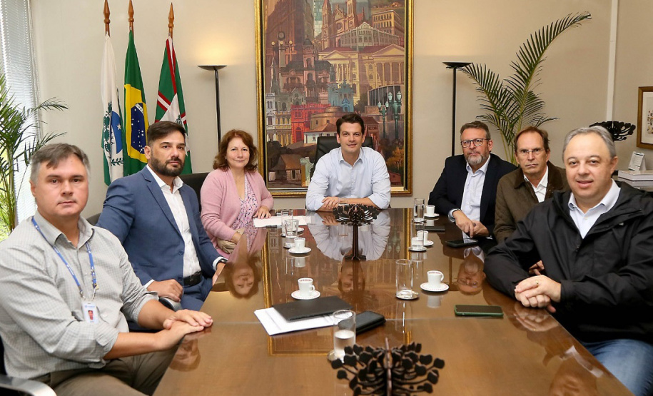 Reunião alinhou estratégia para consolidar Curitiba como a capital com melhor saneamento do Brasil
