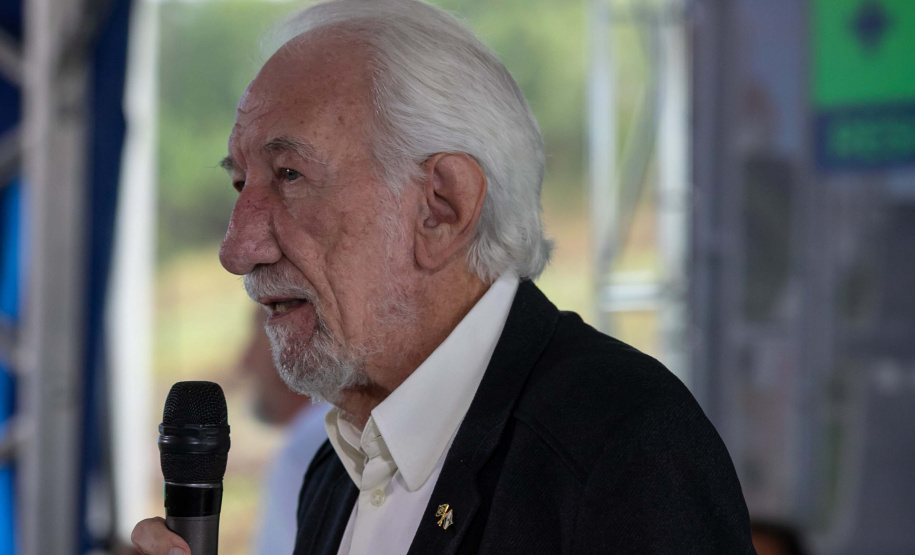 Palmas, 22 de maio de 2025 - O vice-governador Darci Piana participa da inauguração do Residencial Verdes Campos. São 199 casas, sendo todas as unidades subsidiadas pelo Governo do Estado, por meio do Casa Fácil Paraná.