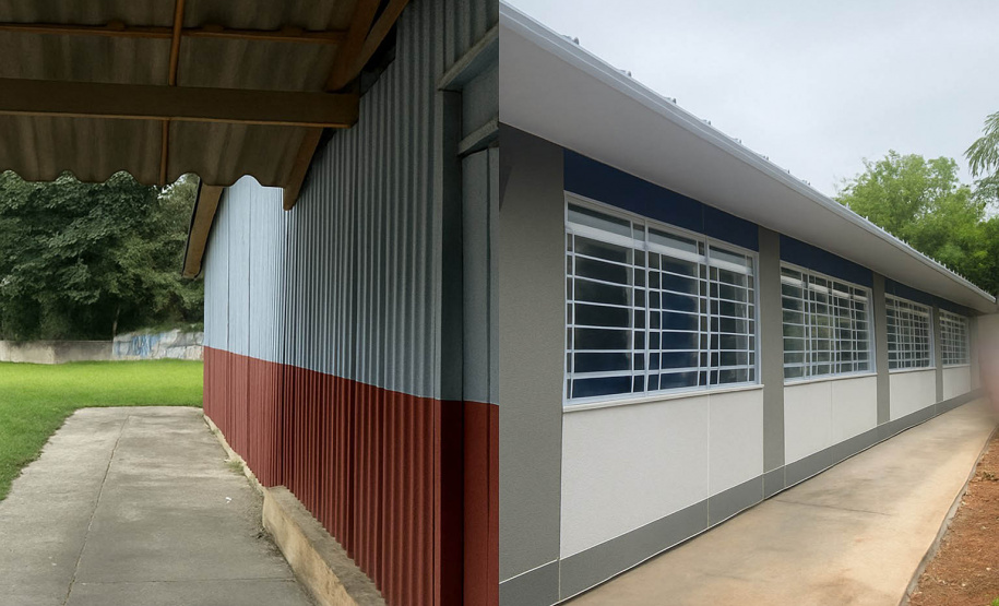 Substituição de salas de madeira já beneficiou mais de 12 mil alunos de escolas do Paraná