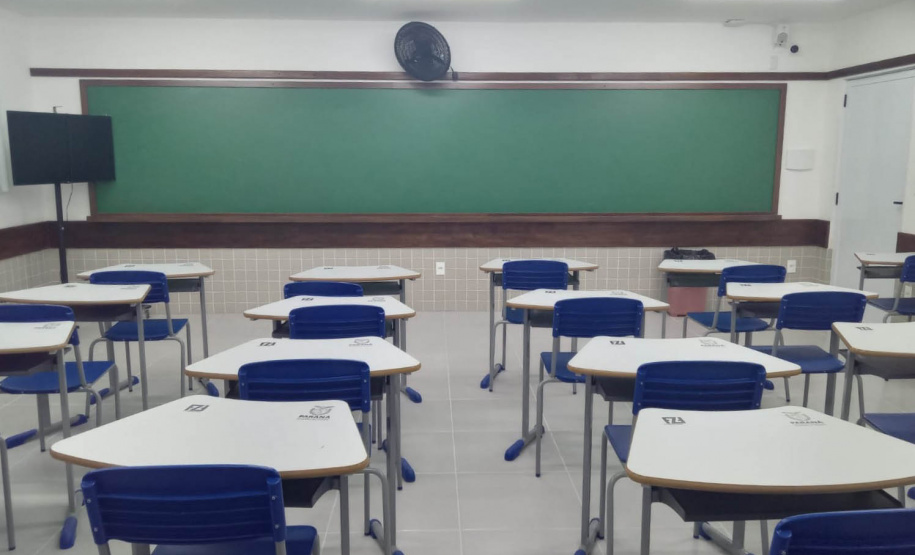 Substituição de salas de madeira já beneficiou mais de 12 mil alunos de escolas do Paraná