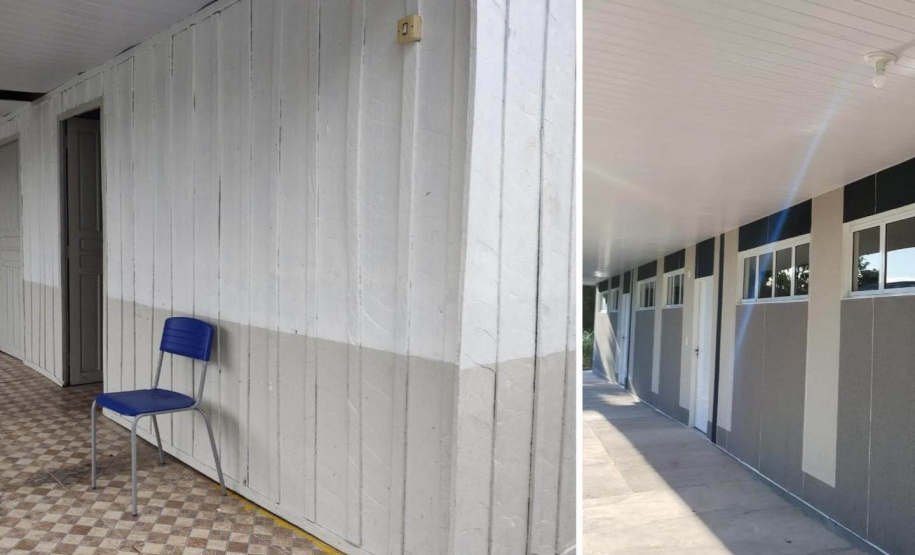 Substituição de salas de madeira já beneficiou mais de 12 mil alunos de escolas do Paraná