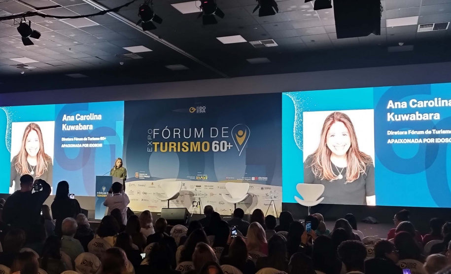 Com foco na melhor idade, Estado apresenta destinos, serviços e atrativos no Fórum de Turismo 60+