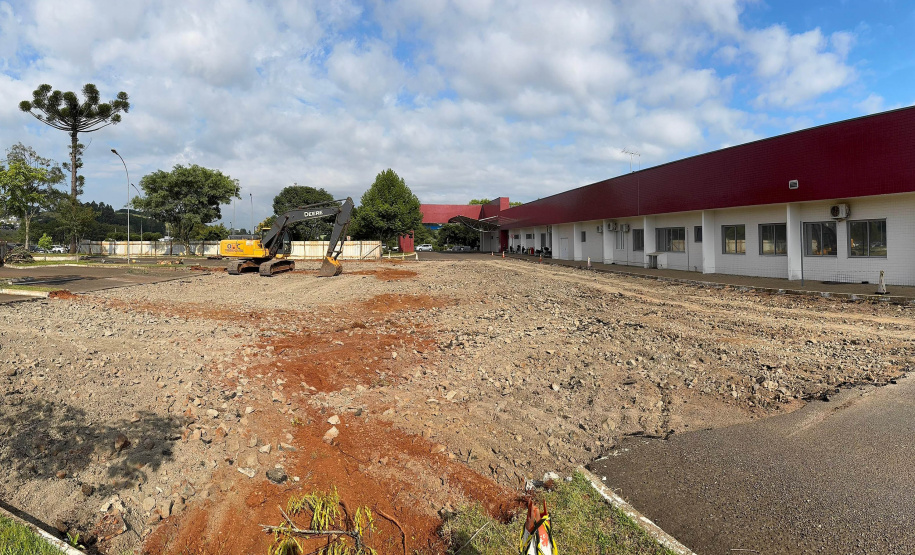 Após três meses da autorização, Hospital Regional do Sudoeste avança nas obras do novo bloco de hemodinâmica e UTI
