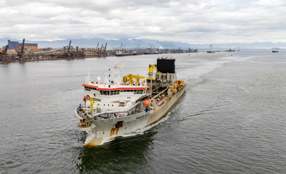 Portos do Paraná inicia campanha anual de dragagem de manutenção