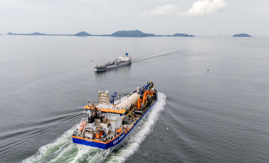 Portos do Paraná inicia campanha anual de dragagem de manutenção