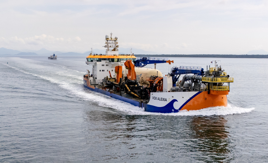 Portos do Paraná inicia campanha anual de dragagem de manutenção