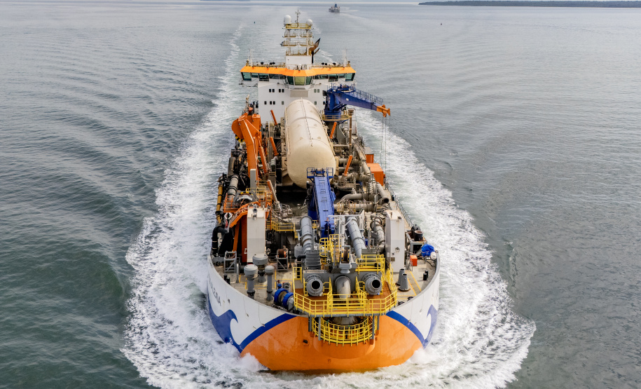 Portos do Paraná inicia campanha anual de dragagem de manutenção