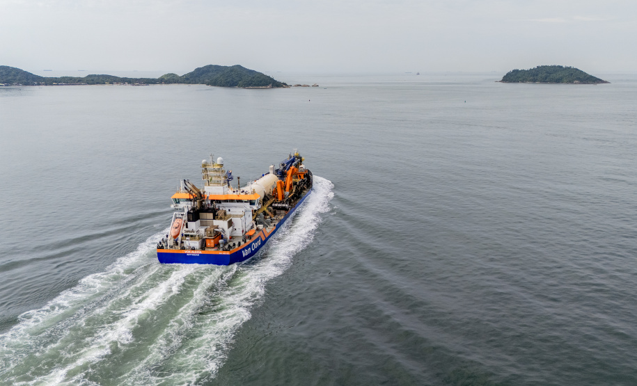 Portos do Paraná inicia campanha anual de dragagem de manutenção