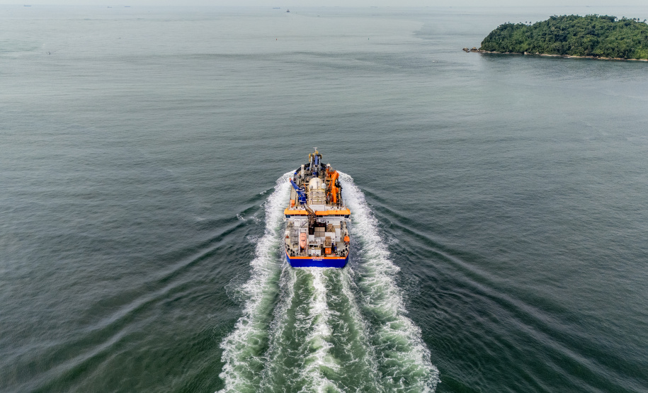 Portos do Paraná inicia campanha anual de dragagem de manutenção