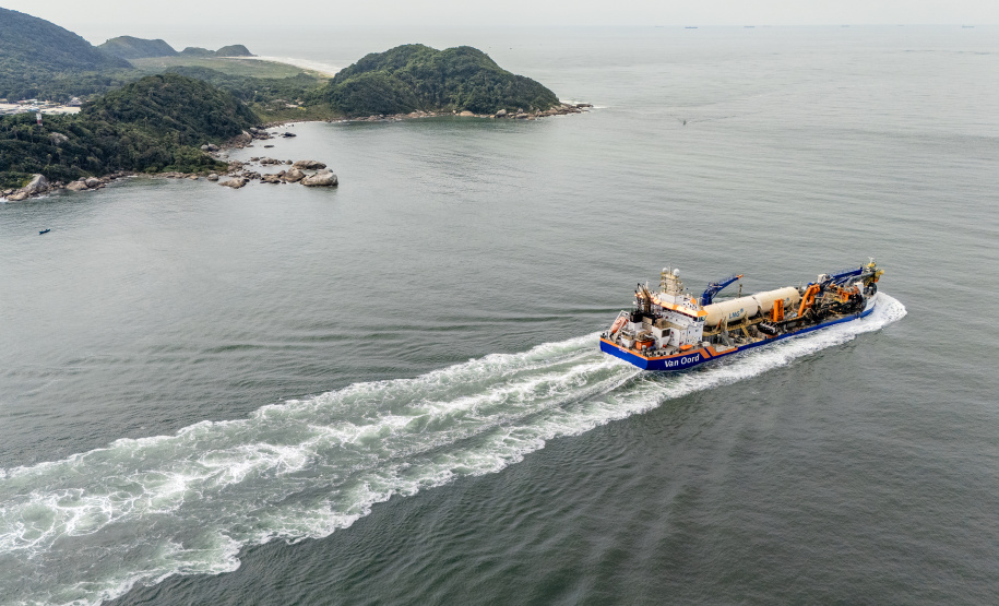 Portos do Paraná inicia campanha anual de dragagem de manutenção