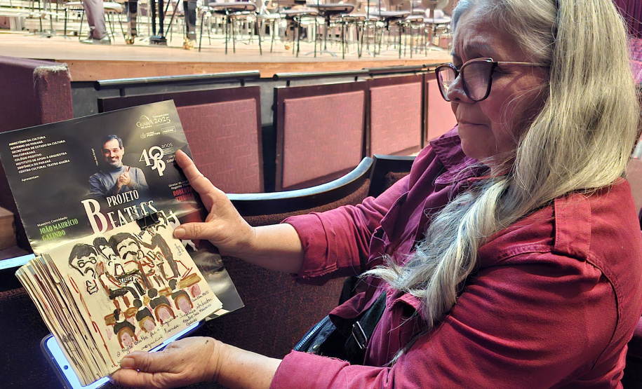 Orquestra Sinfônica do Paraná encanta plateia lotada com repertório dos Beatles no Guairão