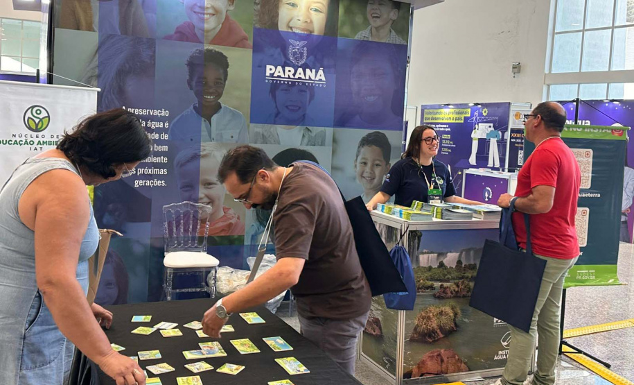 Ações de educação ambiental e segurança hídrica fizeram o Paraná ser protagonista durante o 2º Fórum Brasil das Águas, em João Pessoa, na Paraíba.