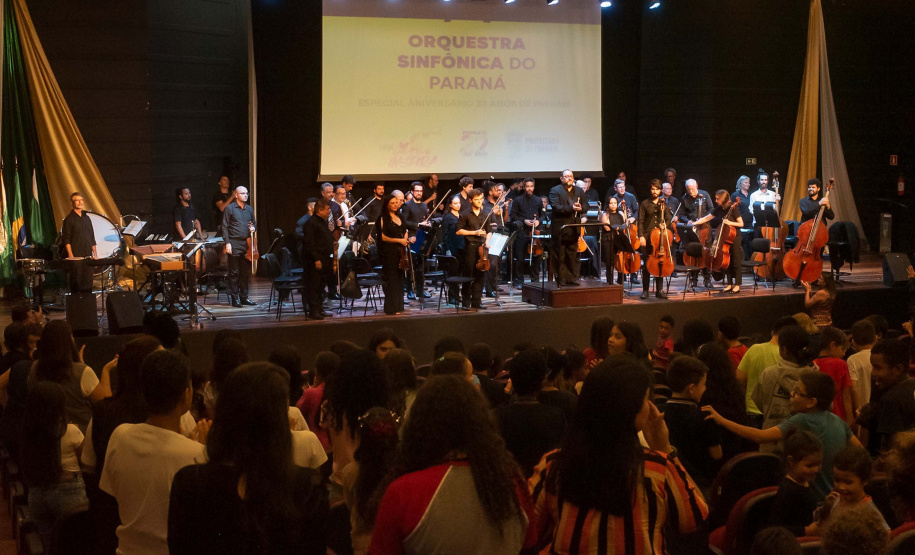 Guaíra para Todos: projeto itinerante democratiza o acesso da população à Orquestra Sinfônica do Paraná