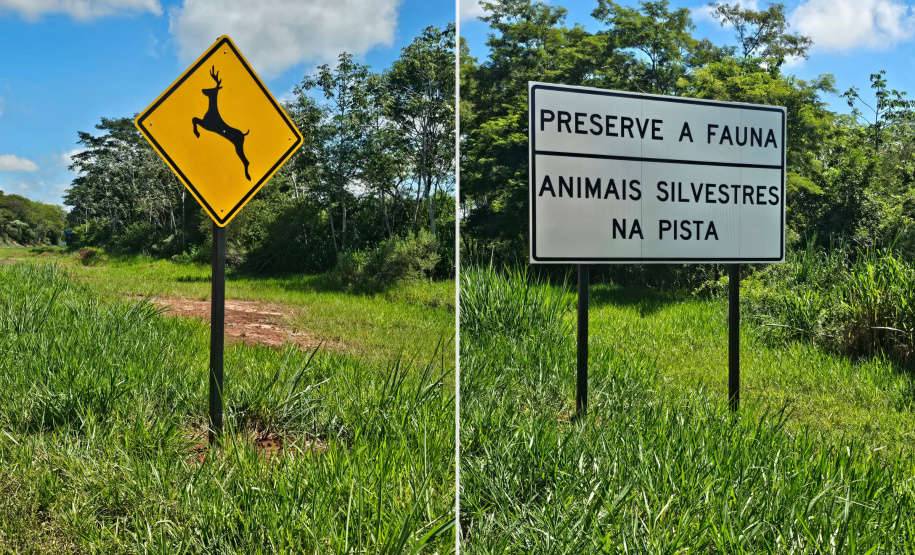 Placas do Parque Nacional Ilha Grande