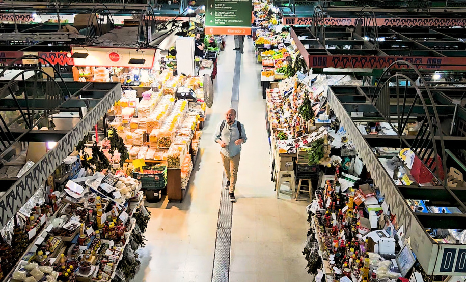 Destaque da TV:  Pé na Rua faz um passeio diferente pelo Mercado Muncipal de Curitiba
