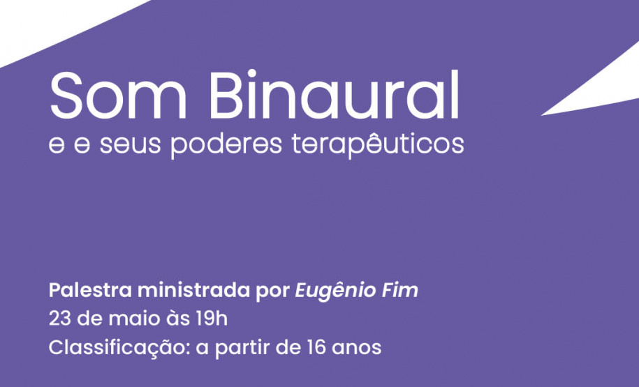 MIS-PR sedia palestra sobre tratamento sonoro para síndrome do pânico com Eugênio Texeira Fim.