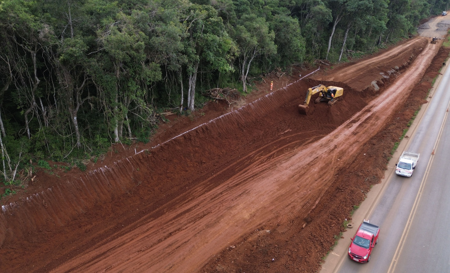 DER duplicação da PRC-466 em Guarapuava