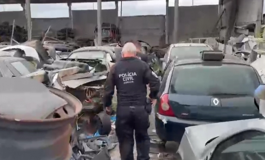 PCPR deflagra operação de fiscalização contra furto e receptação de fios de cobre em Curitiba