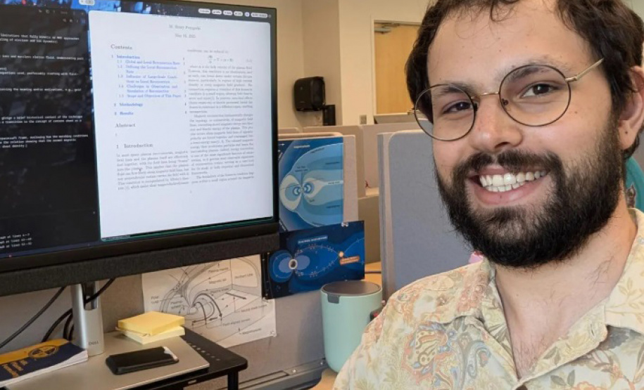 Unicentro - Egresso da Unicentro integra missão da Nasa que estuda fenômeno espacial