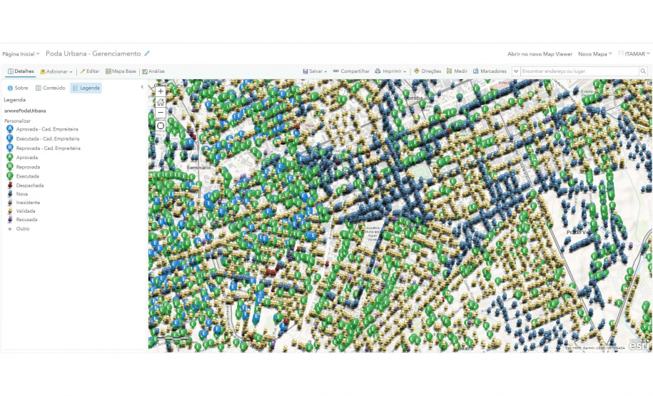 Copel compartilha censo de 1,8 milhão de árvores com prefeituras para prevenir desligamentos e auxiliar no manejo da vegetação