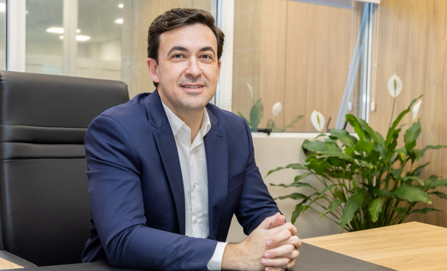 Vicente Loiácono Neto, diretor de Governança, Risco e Compliance da Copel: meta de energia 100% renovável foi antecipada para 2024, ano em que a empresa completou 70 anos