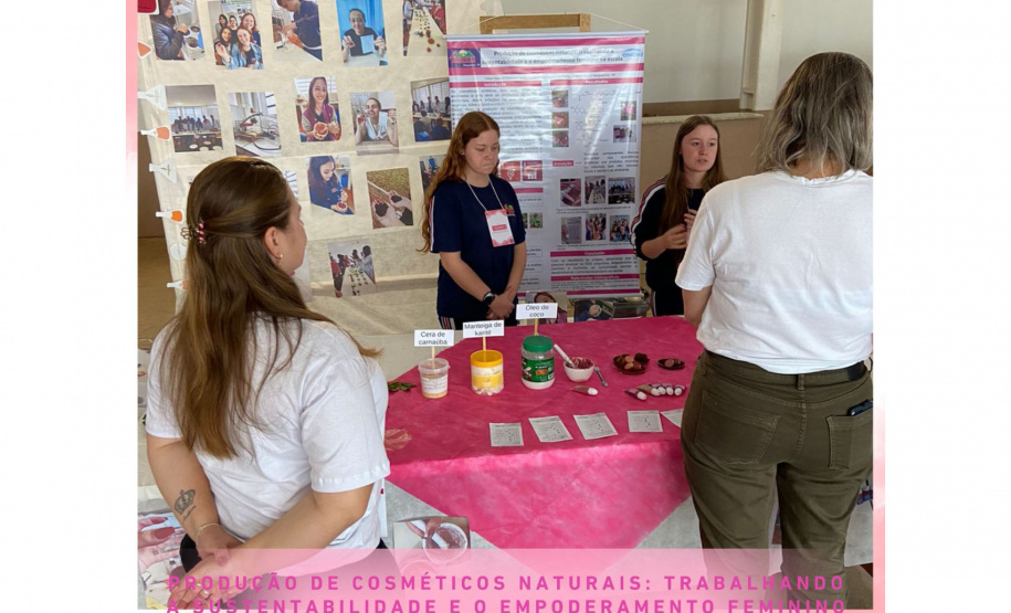 Estudantes de Mangueirinha transformam horta escolar em laboratório de cosméticos