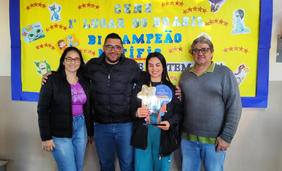 SEED Escola de Dois Vizinhos conquista primeiro lugar nacional em Olimpíada de Matemática pela segunda vez consecutiva