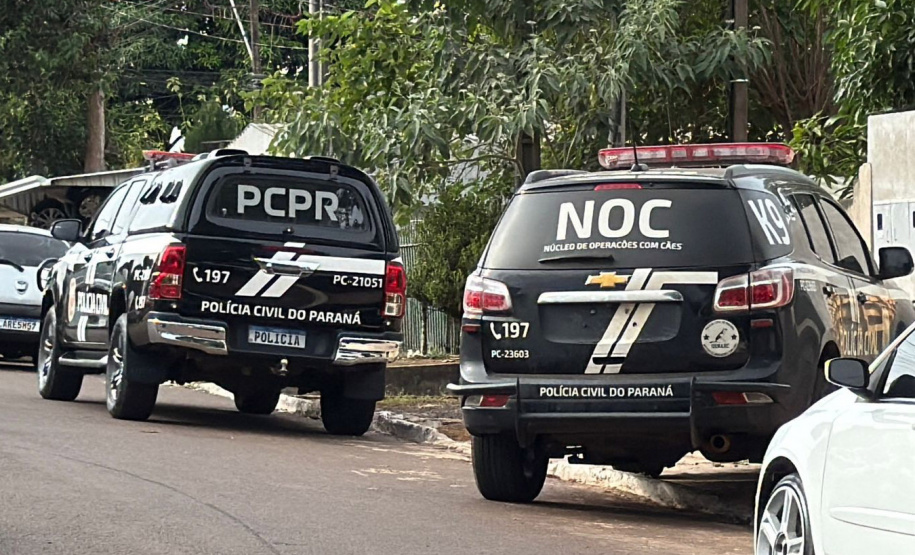 PCPR cumpre 14 ordens judiciais em operação de repressão qualificada ao tráfico de drogas em Cascavel