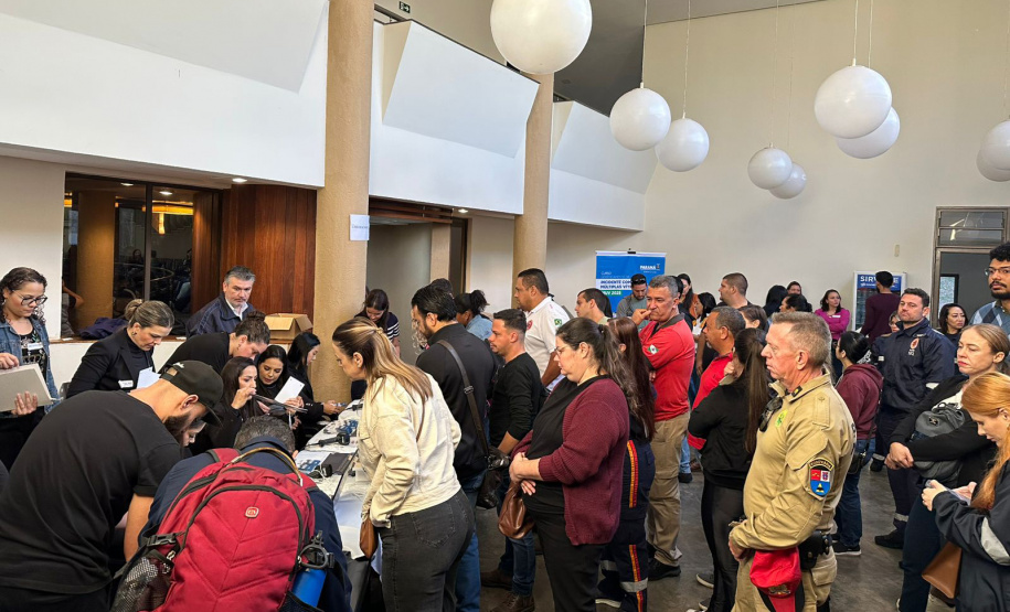 SESA - Paraná intensifica capacitação para resposta a incidentes com múltiplas vítimas em Londrina