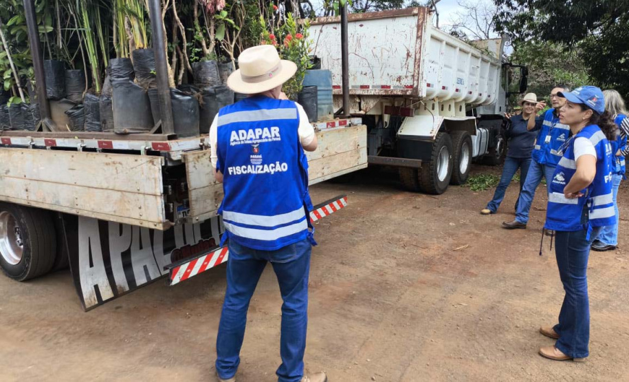 operação contra o greening  em Cornélio Procópio e Londrina.