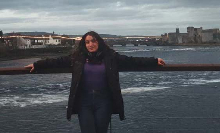 Luiza Gabrielly Damaratti, de 16 anos, estudante do 2º ano do ensino médio do Colégio Estadual do Campo Paulo Freire, de Palmas, acaba de retornar de um intercâmbio de um semestre na Irlanda.