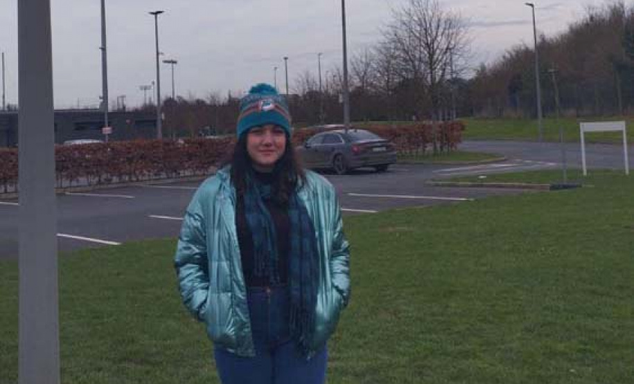 Luiza Gabrielly Damaratti, de 16 anos, estudante do 2º ano do ensino médio do Colégio Estadual do Campo Paulo Freire, de Palmas, acaba de retornar de um intercâmbio de um semestre na Irlanda.