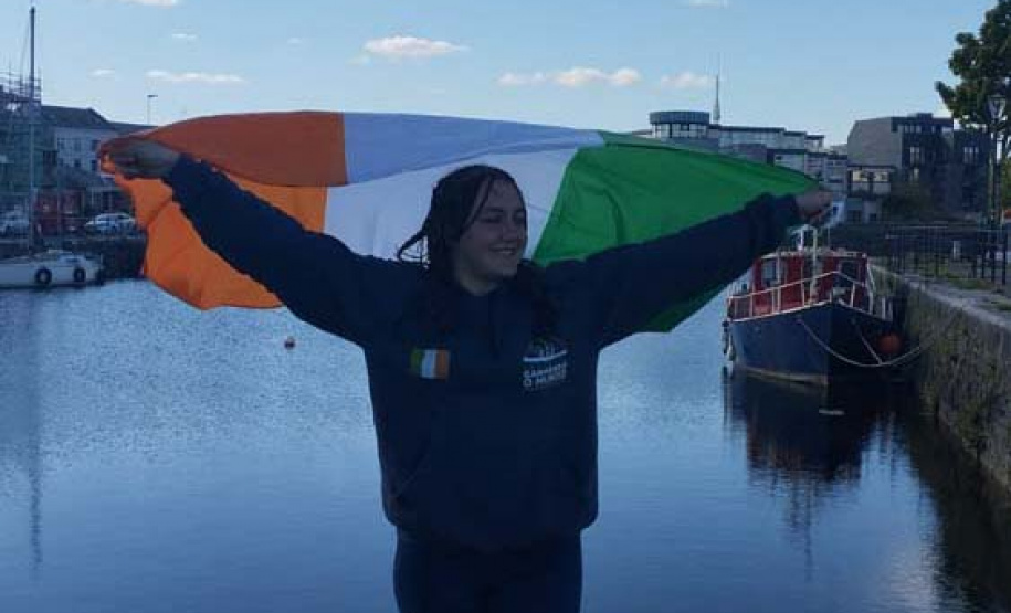 Luiza Gabrielly Damaratti, de 16 anos, estudante do 2º ano do ensino médio do Colégio Estadual do Campo Paulo Freire, de Palmas, acaba de retornar de um intercâmbio de um semestre na Irlanda.