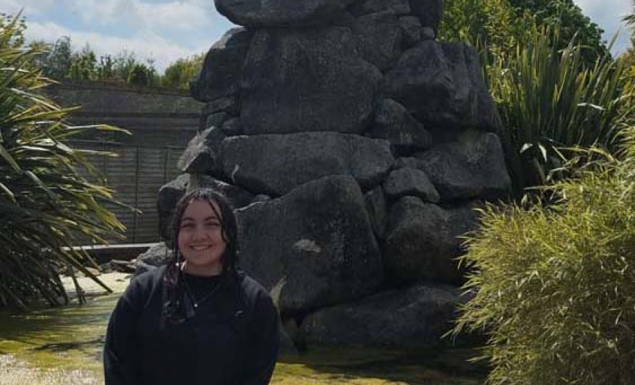 Luiza Gabrielly Damaratti, de 16 anos, estudante do 2º ano do ensino médio do Colégio Estadual do Campo Paulo Freire, de Palmas, acaba de retornar de um intercâmbio de um semestre na Irlanda.