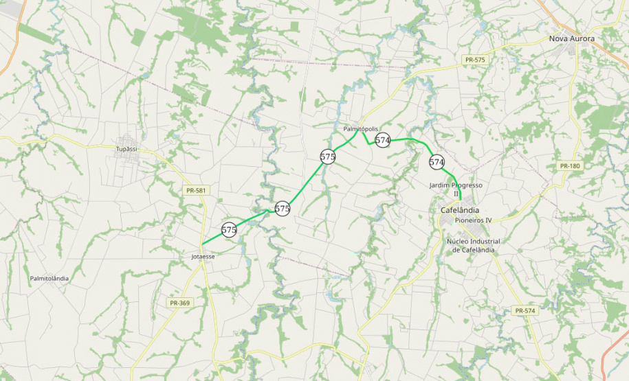 DER Cafelândia e Tupãssi