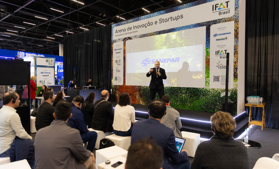 Sanepar apresenta projetos de inovação na IFAT Brasil 2025 e reforça protagonismo no setor de saneamento