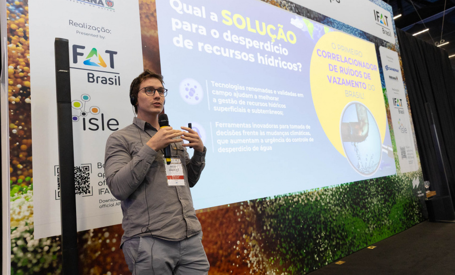 Sanepar apresenta projetos de inovação na IFAT Brasil 2025 e reforça protagonismo no setor de saneamento