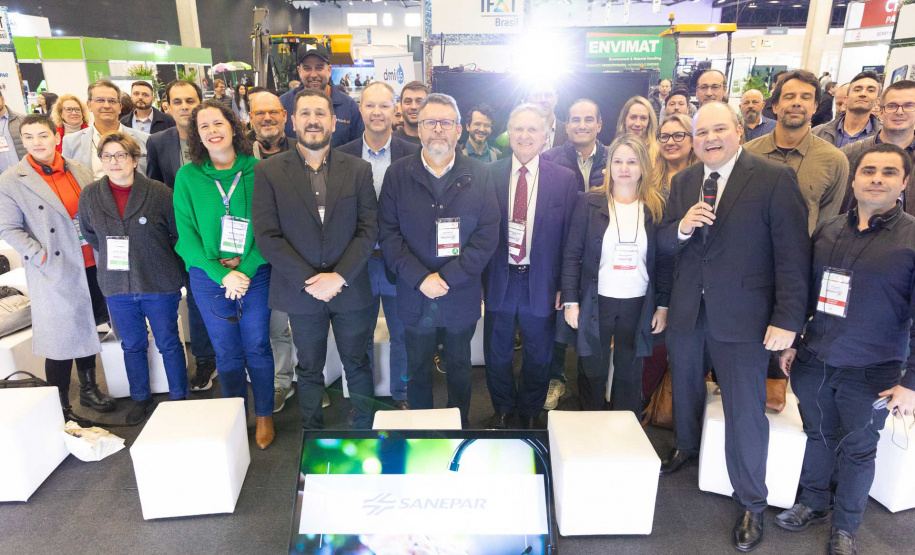 Sanepar apresenta projetos de inovação na IFAT Brasil 2025 e reforça protagonismo no setor de saneamento