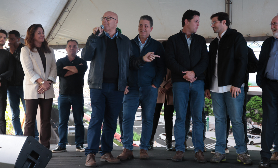 A Secretaria de Estado das Cidades e a Agência de Assuntos Metropolitanos do Paraná (Amep) apresentam nesta sexta-feira (27), em Londrina, o projeto definitivo do Terminal Metropolitano. Foto: Geraldo Bubniak/AEN