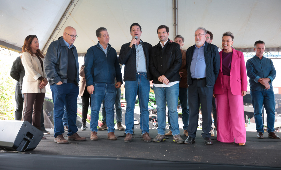 A Secretaria de Estado das Cidades e a Agência de Assuntos Metropolitanos do Paraná (Amep) apresentam nesta sexta-feira (27), em Londrina, o projeto definitivo do Terminal Metropolitano. Foto: Geraldo Bubniak/AEN