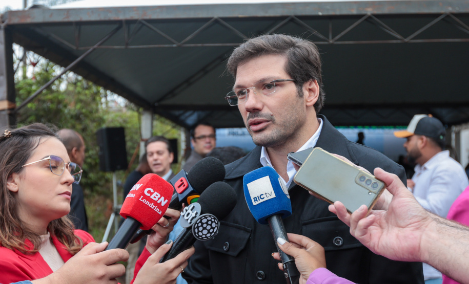 A Secretaria de Estado das Cidades e a Agência de Assuntos Metropolitanos do Paraná (Amep) apresentam nesta sexta-feira (27), em Londrina, o projeto definitivo do Terminal Metropolitano. Foto: Geraldo Bubniak/AEN