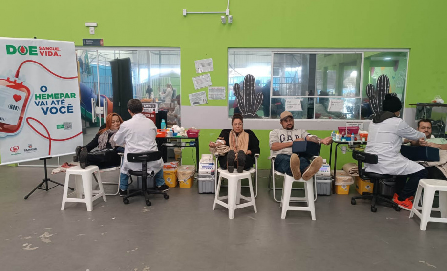 Coletas externas de bolsas de sangue garantem comodidade e agilidade para os doadores