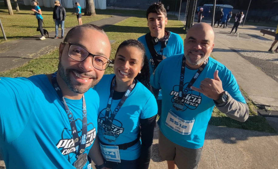 Segunda edição da corrida de rua da Polícia Científica reúne mais de 900 pessoas