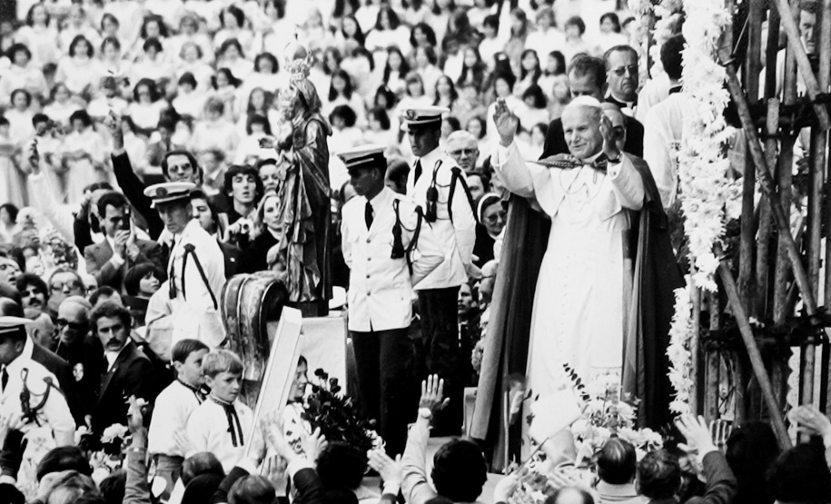 45 anos da visita do Papa João Paulo II ao Paraná, em Curitiba -