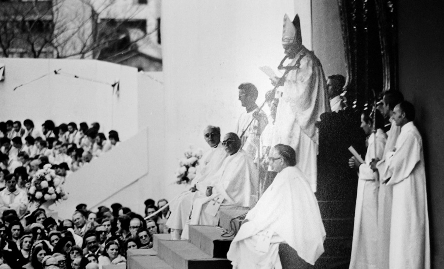 45 anos da visita do Papa João Paulo II ao Paraná, em Curitiba -