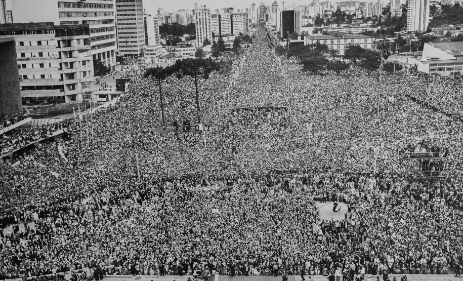 45 anos da visita do Papa João Paulo II ao Paraná, em Curitiba -